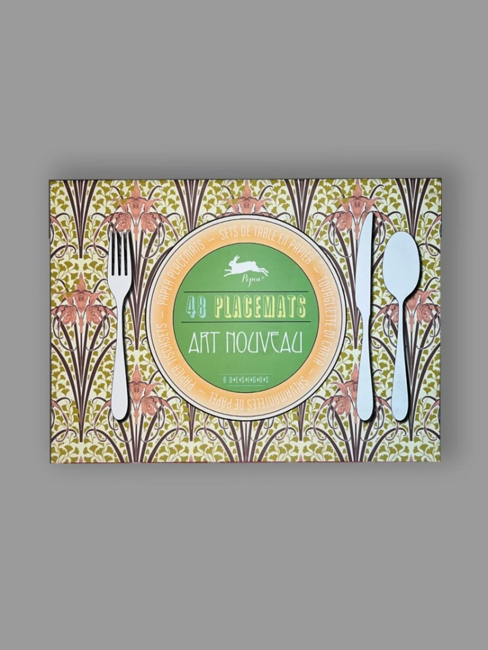 Art Nouveaux Paper Placemats